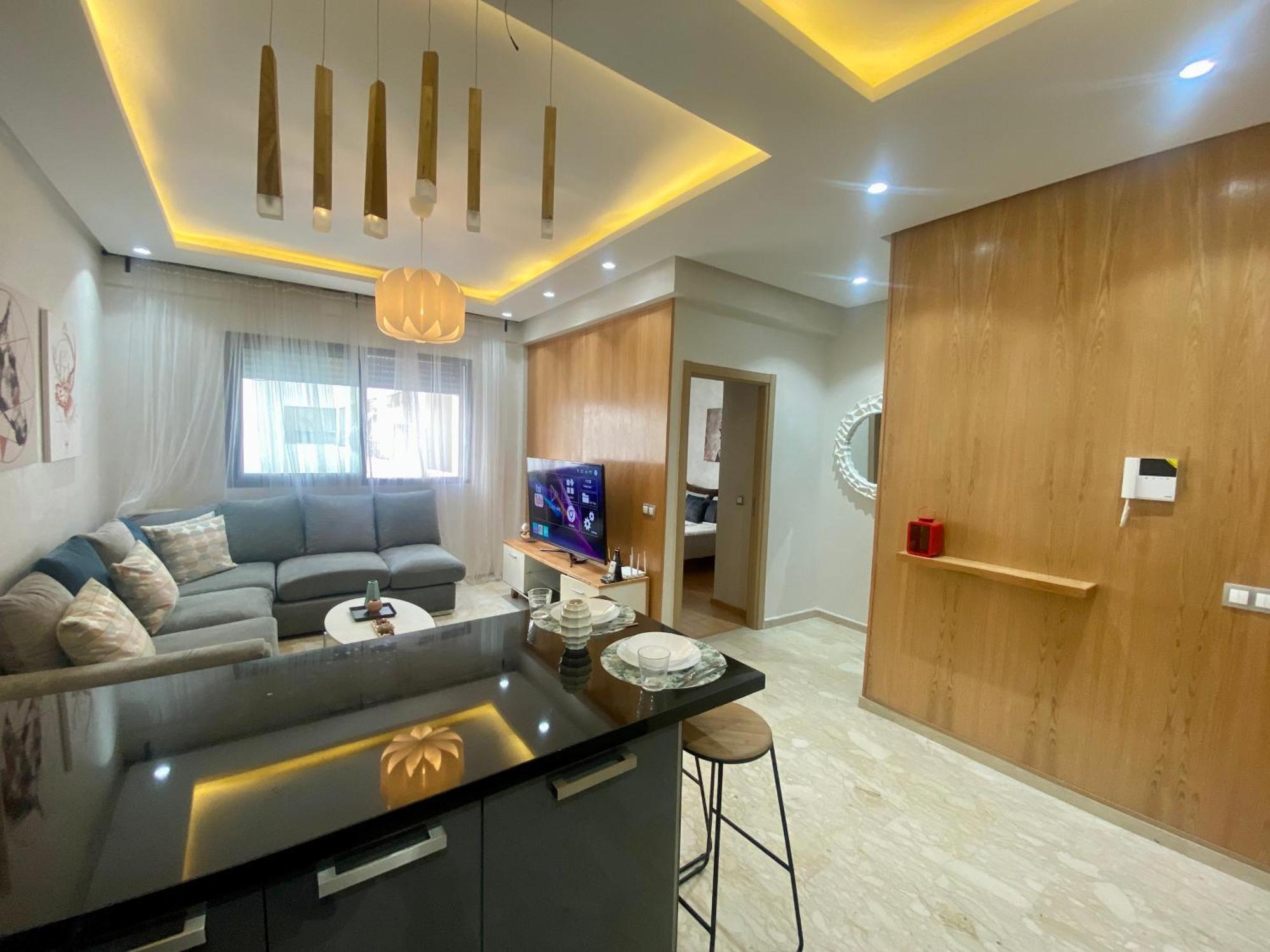 Appartement Pres De Novotel Face Au Parc Welcome Stay Mohammedia Exterior foto